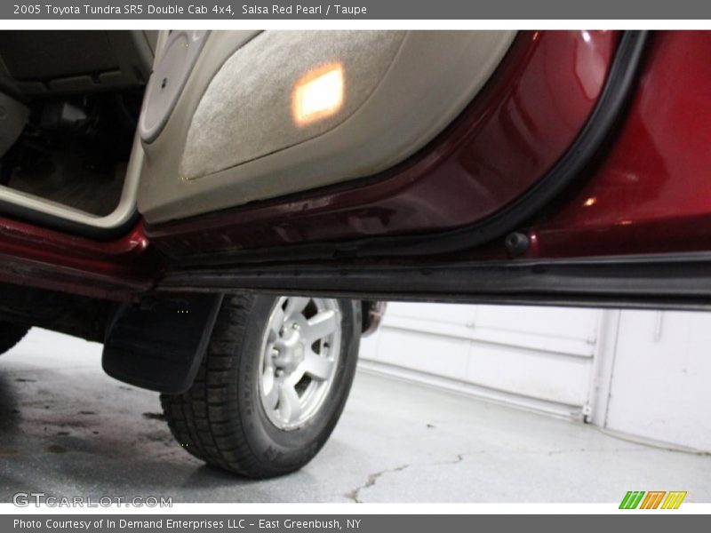 Salsa Red Pearl / Taupe 2005 Toyota Tundra SR5 Double Cab 4x4