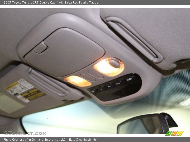 Salsa Red Pearl / Taupe 2005 Toyota Tundra SR5 Double Cab 4x4