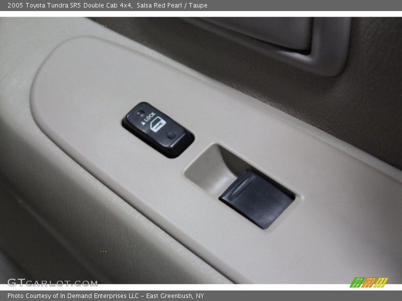 Salsa Red Pearl / Taupe 2005 Toyota Tundra SR5 Double Cab 4x4