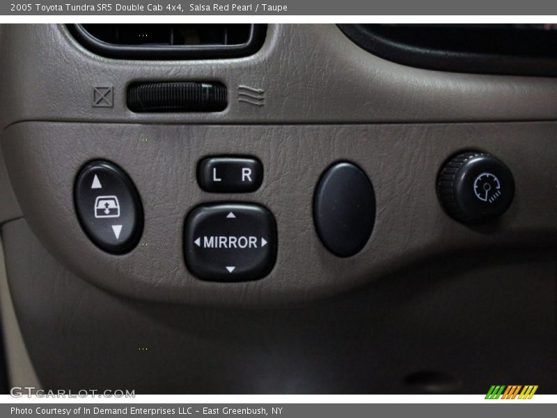 Salsa Red Pearl / Taupe 2005 Toyota Tundra SR5 Double Cab 4x4
