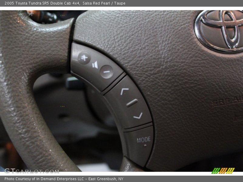 Salsa Red Pearl / Taupe 2005 Toyota Tundra SR5 Double Cab 4x4