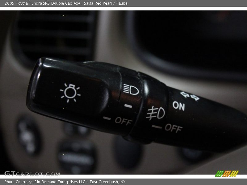Salsa Red Pearl / Taupe 2005 Toyota Tundra SR5 Double Cab 4x4