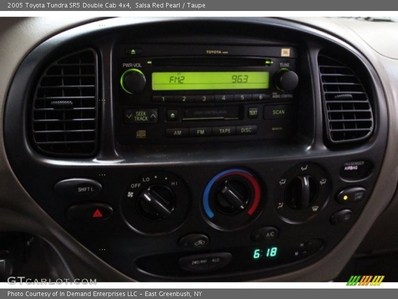 Salsa Red Pearl / Taupe 2005 Toyota Tundra SR5 Double Cab 4x4