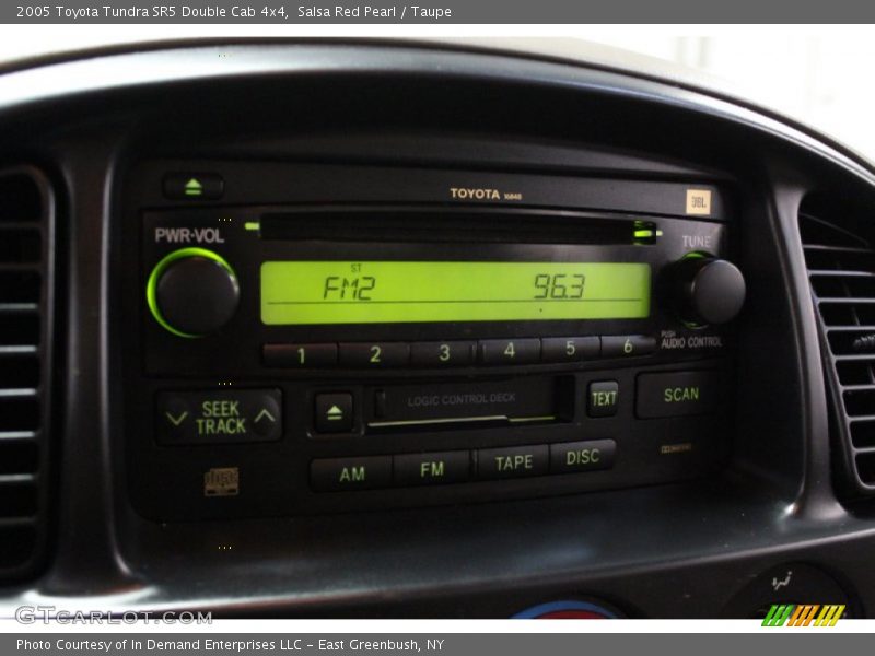 Salsa Red Pearl / Taupe 2005 Toyota Tundra SR5 Double Cab 4x4