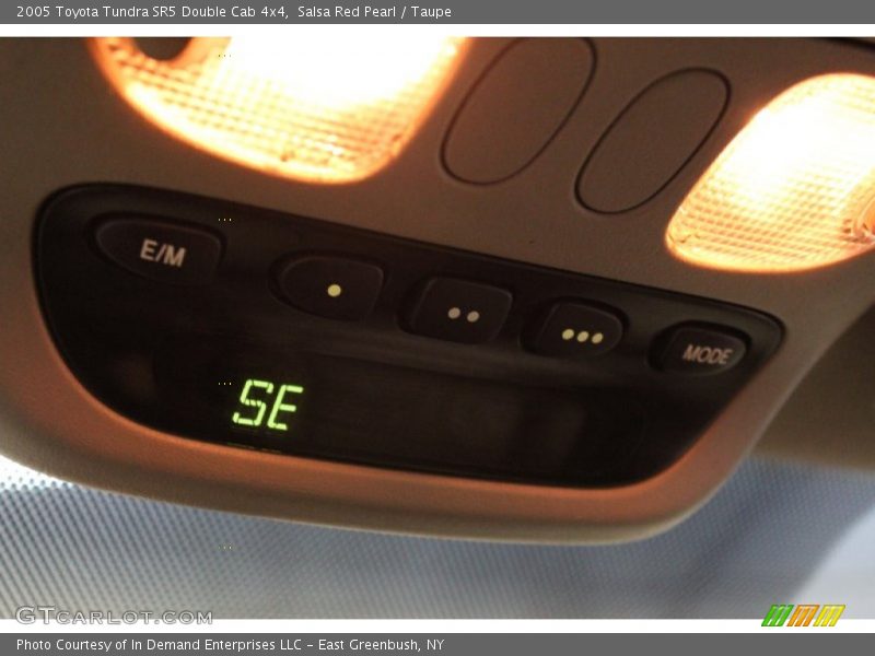 Salsa Red Pearl / Taupe 2005 Toyota Tundra SR5 Double Cab 4x4