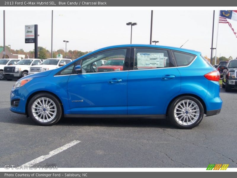  2013 C-Max Hybrid SEL Blue Candy