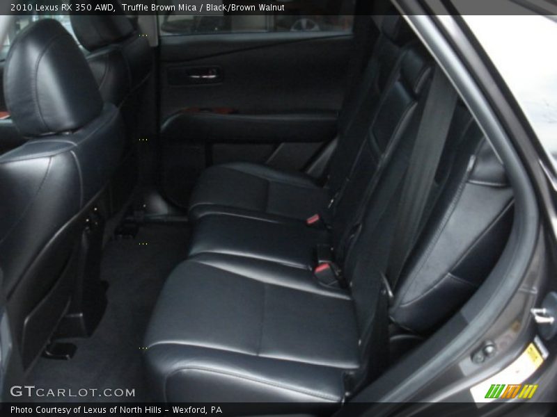 Truffle Brown Mica / Black/Brown Walnut 2010 Lexus RX 350 AWD