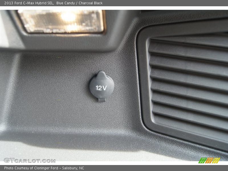 Blue Candy / Charcoal Black 2013 Ford C-Max Hybrid SEL