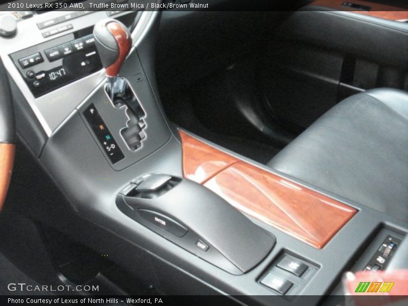 Controls of 2010 RX 350 AWD