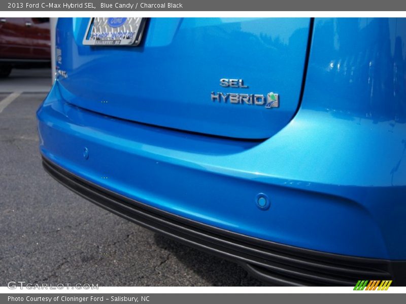 Blue Candy / Charcoal Black 2013 Ford C-Max Hybrid SEL