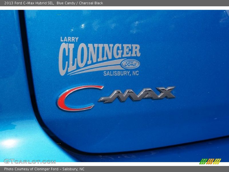 Blue Candy / Charcoal Black 2013 Ford C-Max Hybrid SEL