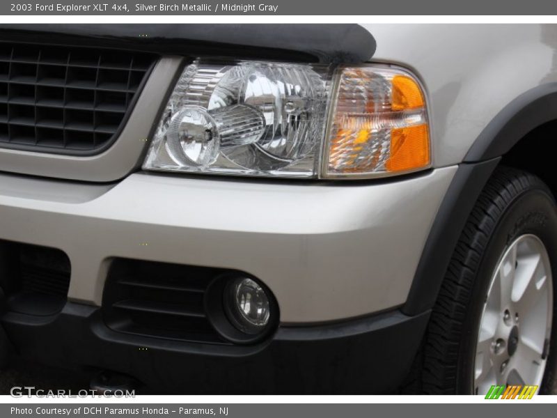 Silver Birch Metallic / Midnight Gray 2003 Ford Explorer XLT 4x4