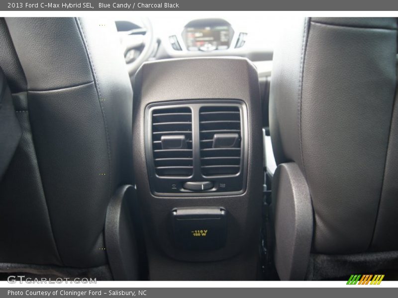 Blue Candy / Charcoal Black 2013 Ford C-Max Hybrid SEL