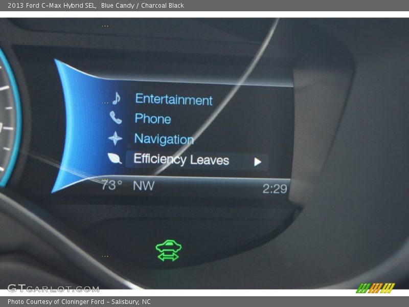 Blue Candy / Charcoal Black 2013 Ford C-Max Hybrid SEL