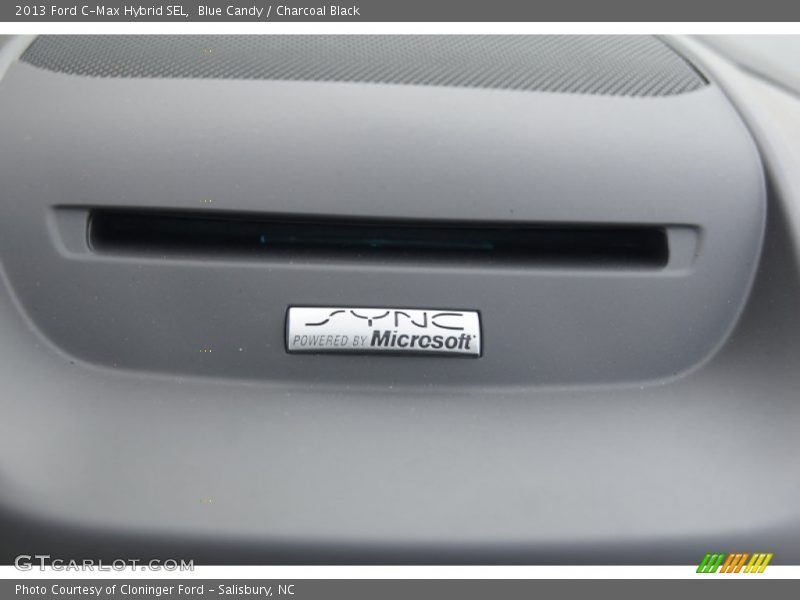 Blue Candy / Charcoal Black 2013 Ford C-Max Hybrid SEL