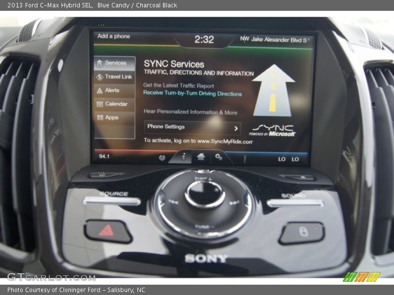 Controls of 2013 C-Max Hybrid SEL