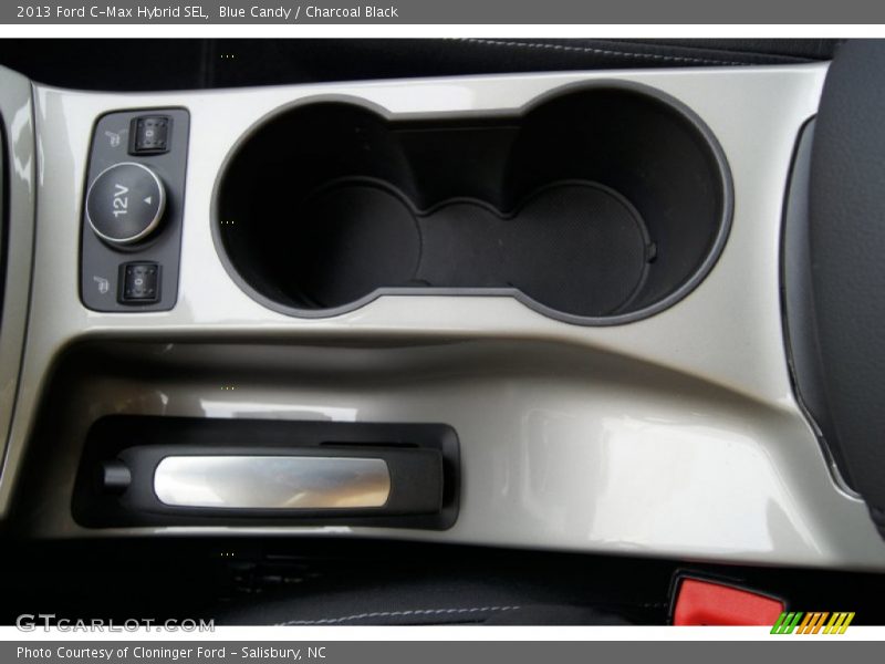 Blue Candy / Charcoal Black 2013 Ford C-Max Hybrid SEL