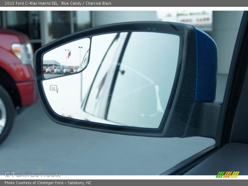 Blue Candy / Charcoal Black 2013 Ford C-Max Hybrid SEL