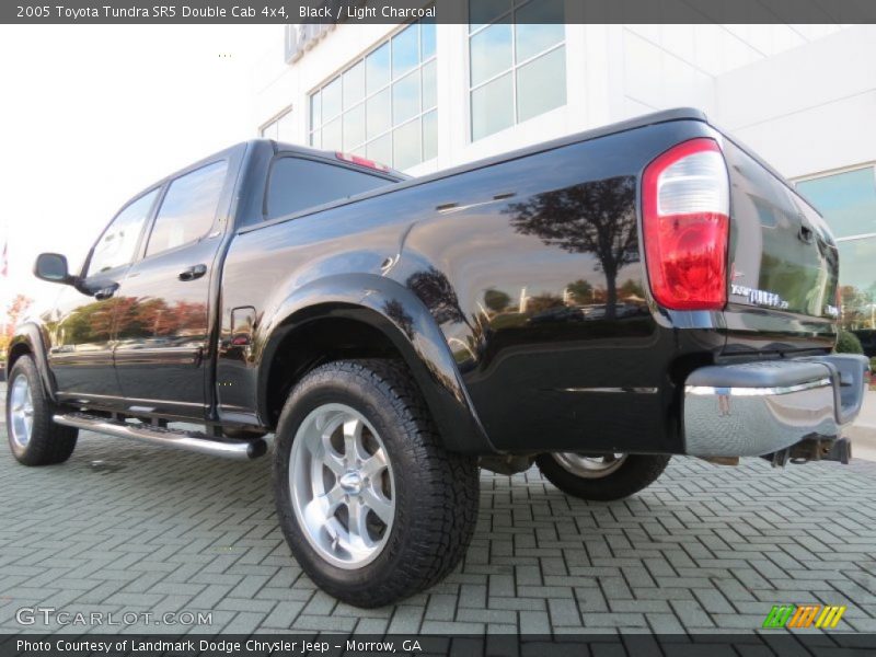 Black / Light Charcoal 2005 Toyota Tundra SR5 Double Cab 4x4