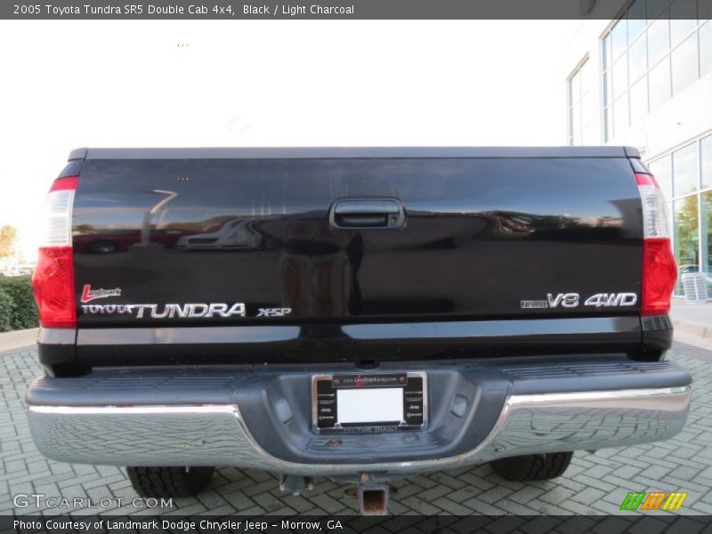 Black / Light Charcoal 2005 Toyota Tundra SR5 Double Cab 4x4