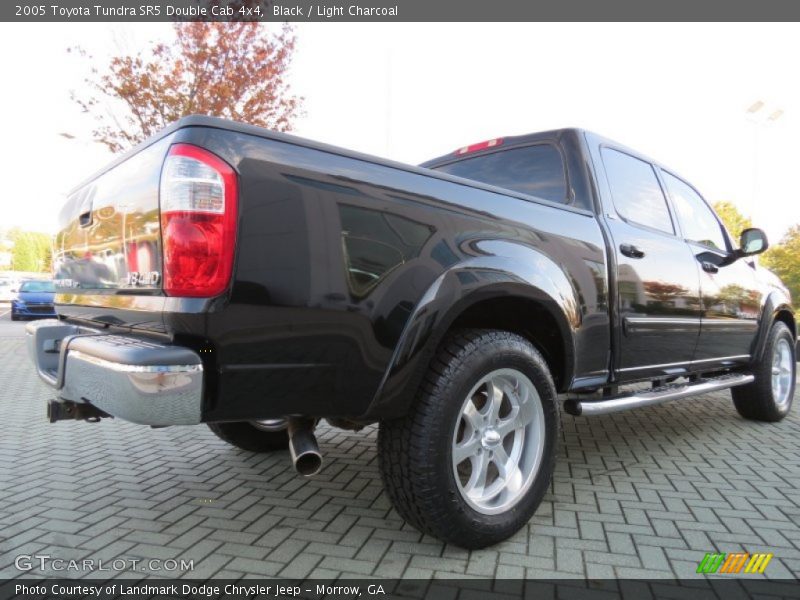 Black / Light Charcoal 2005 Toyota Tundra SR5 Double Cab 4x4