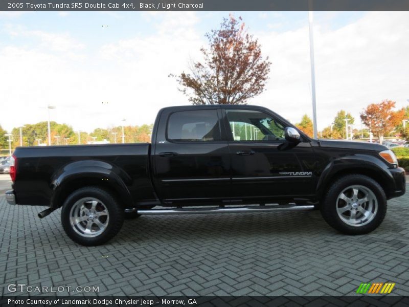 Black / Light Charcoal 2005 Toyota Tundra SR5 Double Cab 4x4