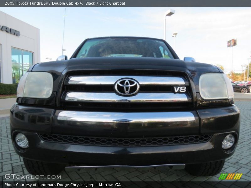 Black / Light Charcoal 2005 Toyota Tundra SR5 Double Cab 4x4