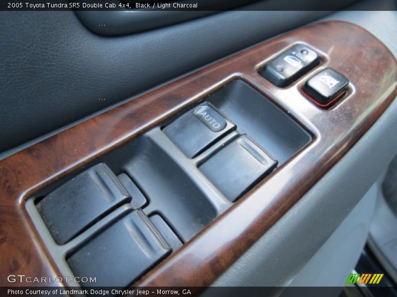 Black / Light Charcoal 2005 Toyota Tundra SR5 Double Cab 4x4