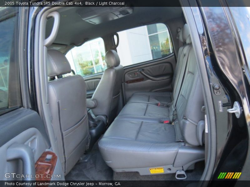 Black / Light Charcoal 2005 Toyota Tundra SR5 Double Cab 4x4