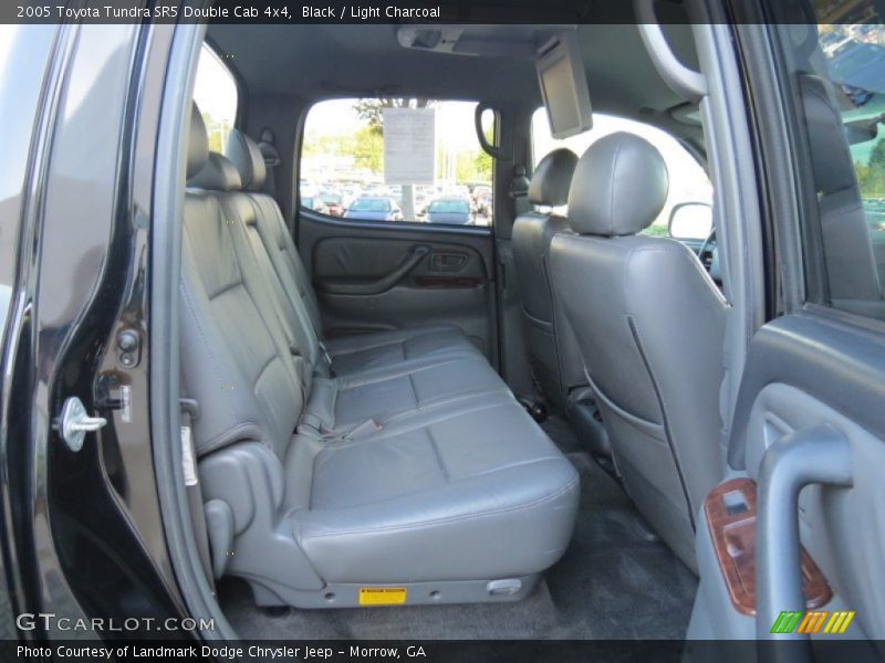 Black / Light Charcoal 2005 Toyota Tundra SR5 Double Cab 4x4