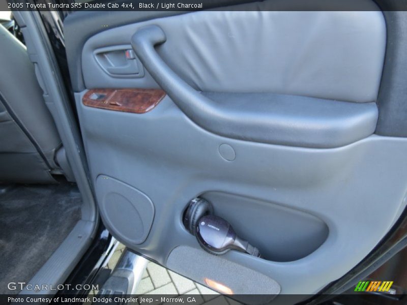Black / Light Charcoal 2005 Toyota Tundra SR5 Double Cab 4x4