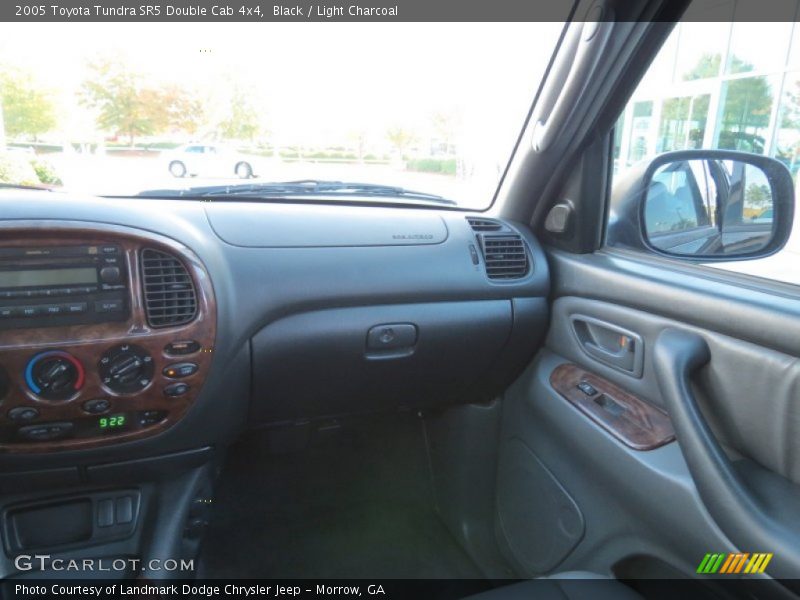Black / Light Charcoal 2005 Toyota Tundra SR5 Double Cab 4x4