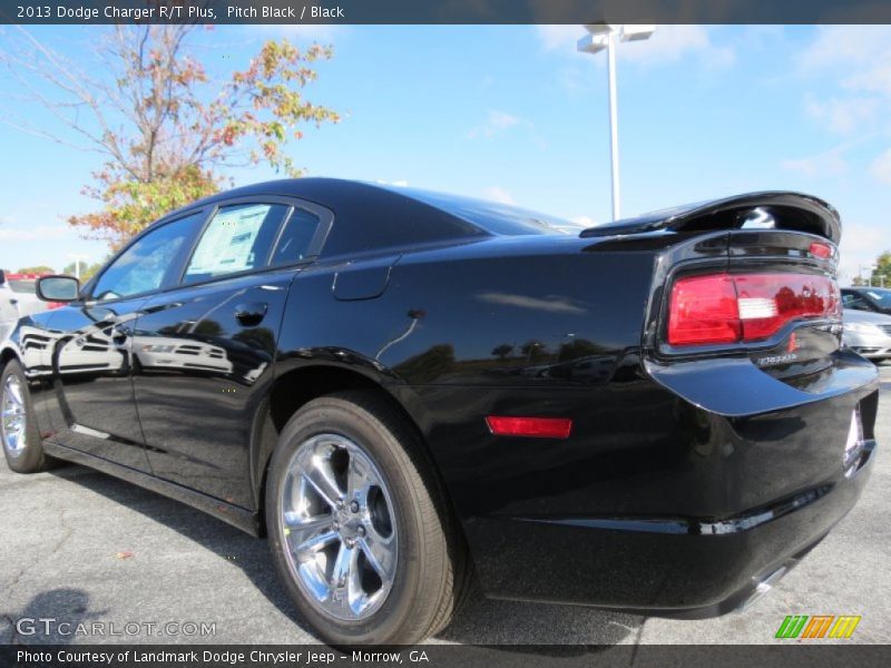 Pitch Black / Black 2013 Dodge Charger R/T Plus