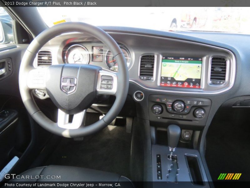 Pitch Black / Black 2013 Dodge Charger R/T Plus
