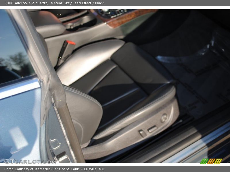 Meteor Grey Pearl Effect / Black 2008 Audi S5 4.2 quattro
