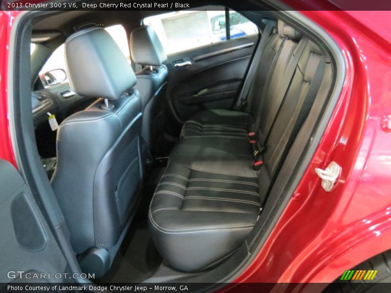 Rear Seat of 2013 300 S V6