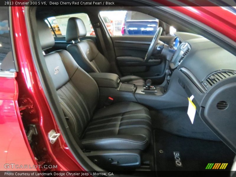 Deep Cherry Red Crystal Pearl / Black 2013 Chrysler 300 S V6