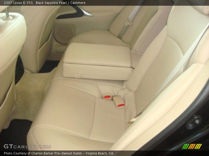 Black Sapphire Pearl / Cashmere 2007 Lexus IS 350