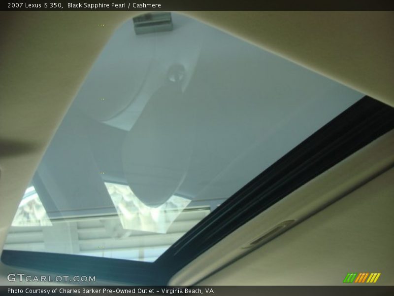 Black Sapphire Pearl / Cashmere 2007 Lexus IS 350