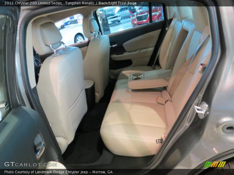 Tungsten Metallic / Black/Light Frost Beige 2013 Chrysler 200 Limited Sedan