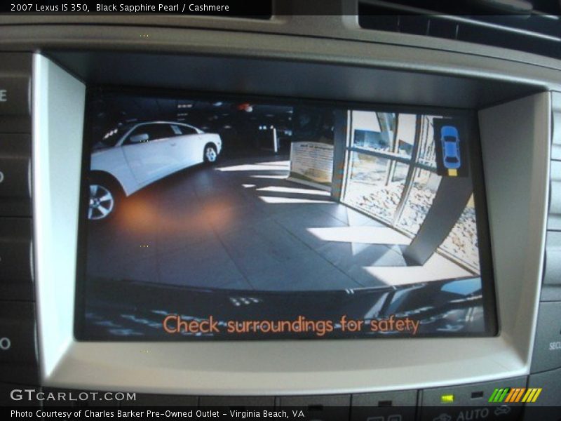 Black Sapphire Pearl / Cashmere 2007 Lexus IS 350