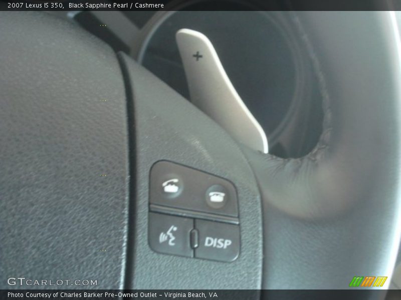 Black Sapphire Pearl / Cashmere 2007 Lexus IS 350