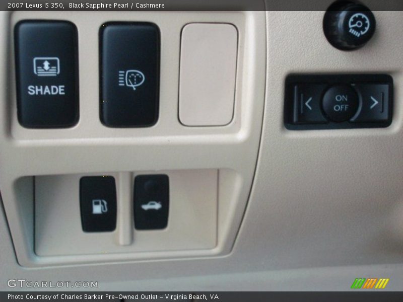 Black Sapphire Pearl / Cashmere 2007 Lexus IS 350