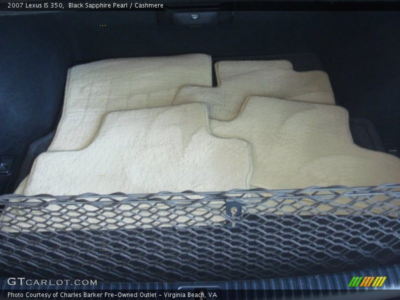 Black Sapphire Pearl / Cashmere 2007 Lexus IS 350