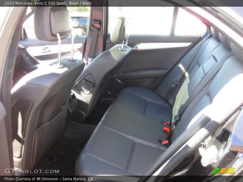 Black / Black 2010 Mercedes-Benz C 300 Sport