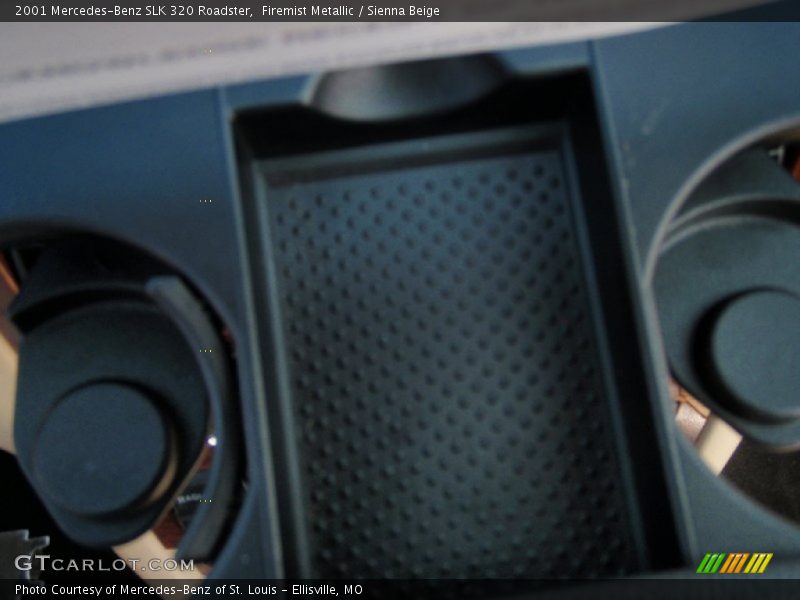 Firemist Metallic / Sienna Beige 2001 Mercedes-Benz SLK 320 Roadster