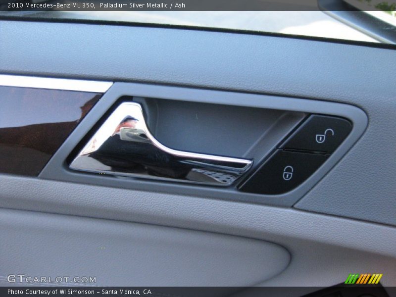 Palladium Silver Metallic / Ash 2010 Mercedes-Benz ML 350