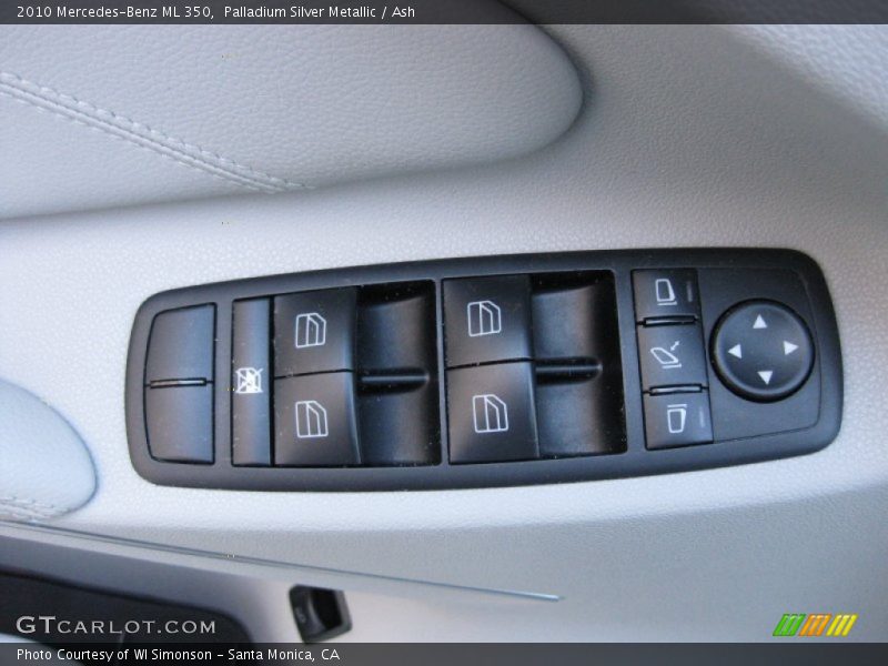 Palladium Silver Metallic / Ash 2010 Mercedes-Benz ML 350