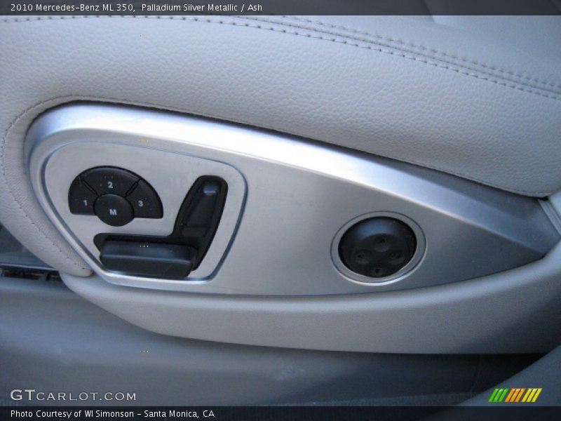 Palladium Silver Metallic / Ash 2010 Mercedes-Benz ML 350