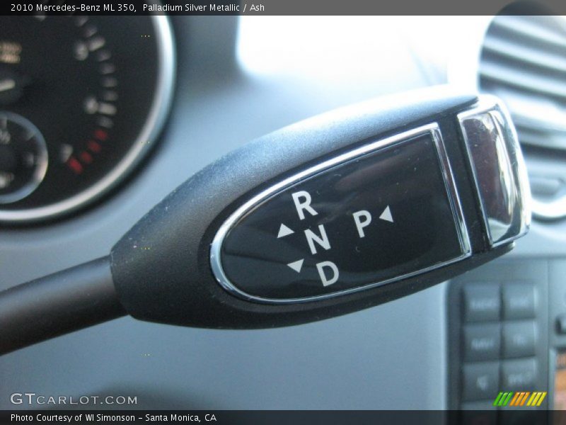 Palladium Silver Metallic / Ash 2010 Mercedes-Benz ML 350